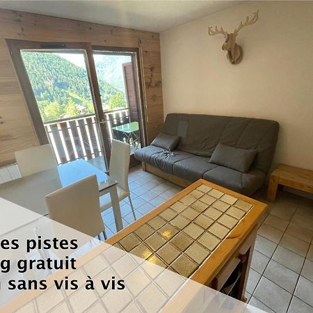 Le Pied des Pistes A13, Joli Studio tout confort 4 pers, vue vallée imprenable, DRAPS NON COMPRIS Saint-Jean-dʼAulps Exterior foto